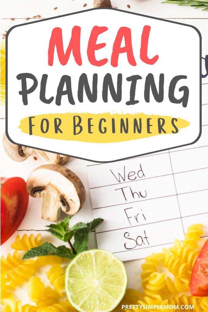 meal planning for beginners