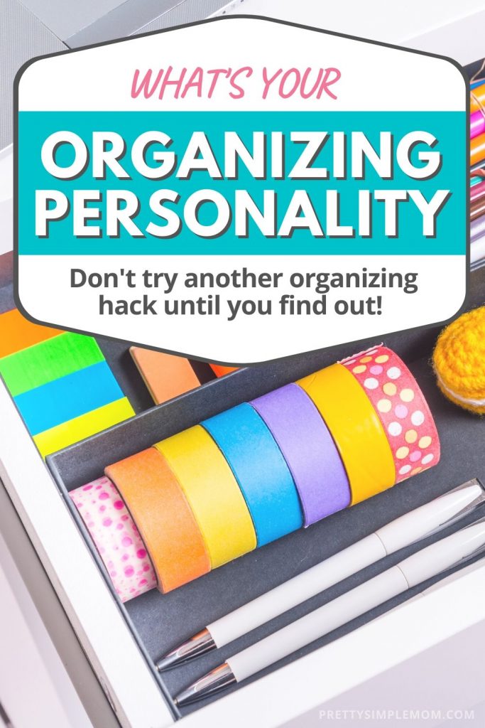 what's your organizing personality