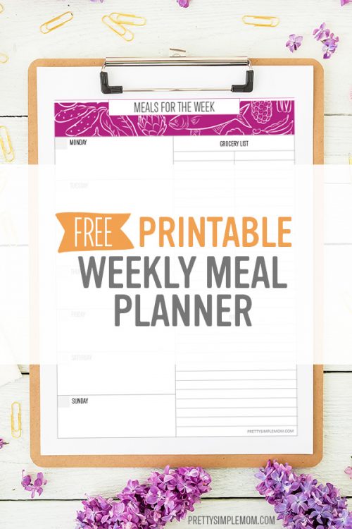 Meal Planning Ideas for Families | PrettySimpleMom.com